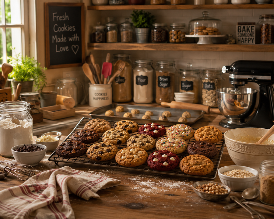 Our story starts in a tiny kitchen